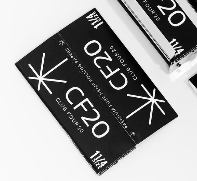 CF20 CANNABIS ROLLING PAPERS (5 pack)